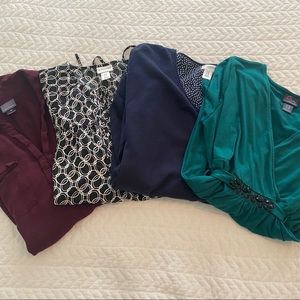 Maternity tops ( lot of 4) size M